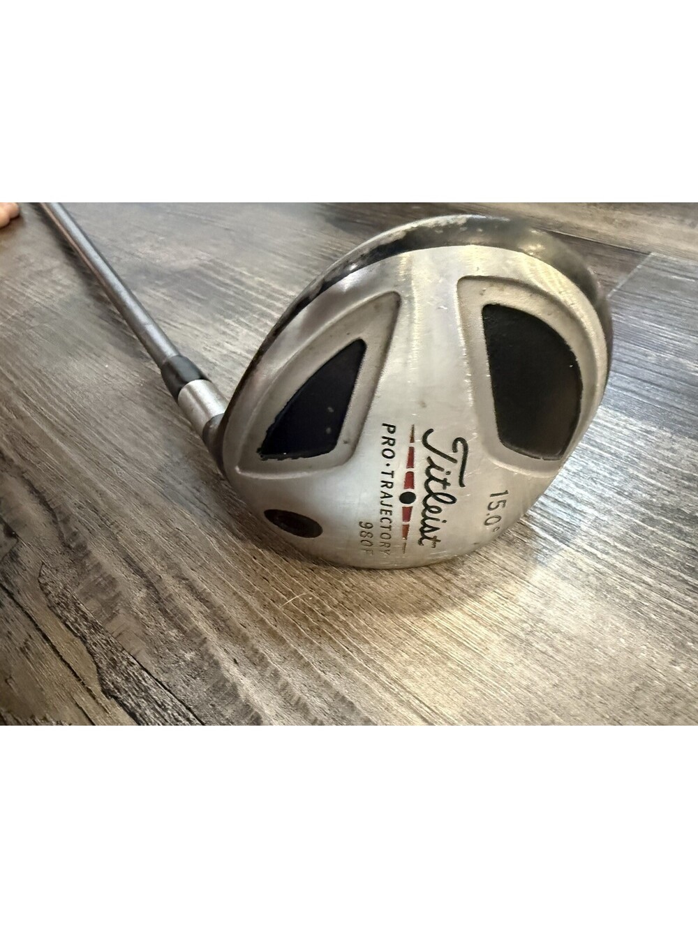TITLEIST 980F 15 Degree FAIRWAY WOOD 980 F Graphite 4375 R-Flex